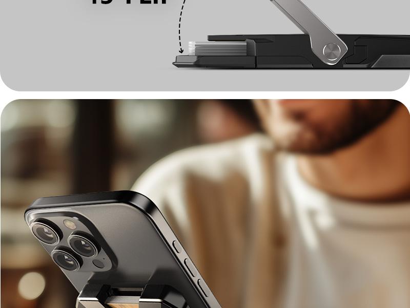 i-Blason Metal Lock MagSafe Wallet – Holds 6 Cards | RFID Blocking | Kickstand | Strong Magnet (3000g) | for iPhone 12-16 & Non-MagSafe Phones i-Blason Metal Lock MagSafe Wallet – Holds 6 Cards | RFID Blocking | Kickstand | Strong Magnet (3000g) | for iPhone 12-16 & Non-MagSafe Phones