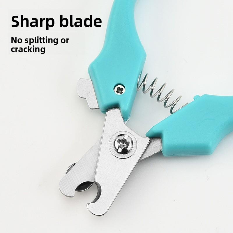 Stainless Steel Pet Nail Clipper, Dog Nail Clippers, Cat Nail Trimmer, Pet Grooming Tools, Durable and Easy to Use