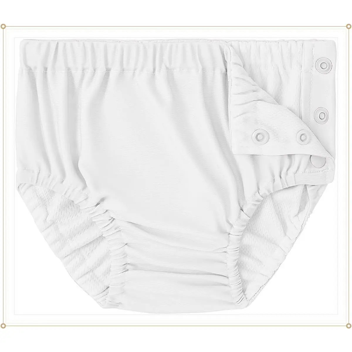 Reusable Swim Diapers Adjustable Infant Toddler Swimming Diapers | leak proof design,adjustable grow fit,quick-dry lightweight,beach,splash pad,backyard pool,baby infant,toddlerGift