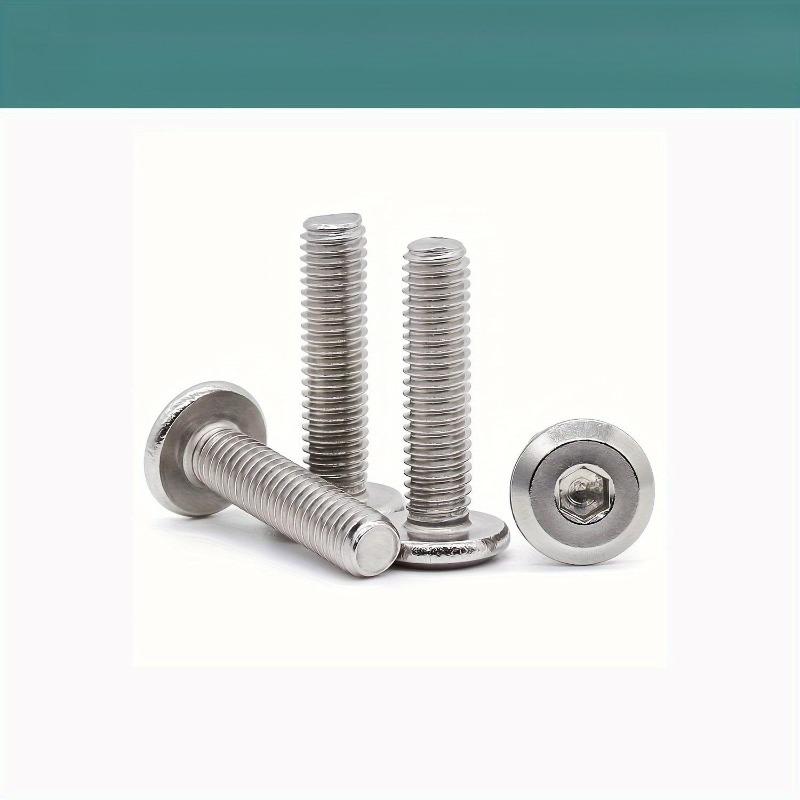 Thread length - Furniture screws - Connecting bolts - Covering flat-head hexagonal screws - Full thread