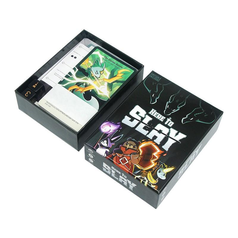 Here to Slay Tabletop Game, English Version, Strategy Card Game for 2-6 Players, Family Fun, Team Challenge, Logic & Strategy Skills