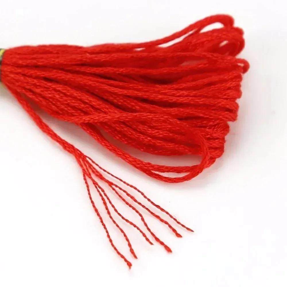 50 PCS Multicolor Embroidery Floss Set - 8m Per Skein, Non-Repeating Compatible Colors, Premium Cotton Cross Stitch Thread for DIY Sewing, Crafts & Needlework