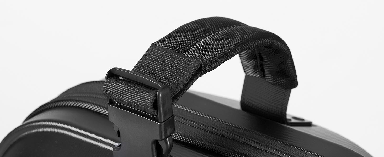 UNIHIMAL Golf Travel Bag with Hard Case Top, 1680D Heavy Duty Oxford Golf Club Travel Bags for Airlines with Wheels Easy to Maneuver