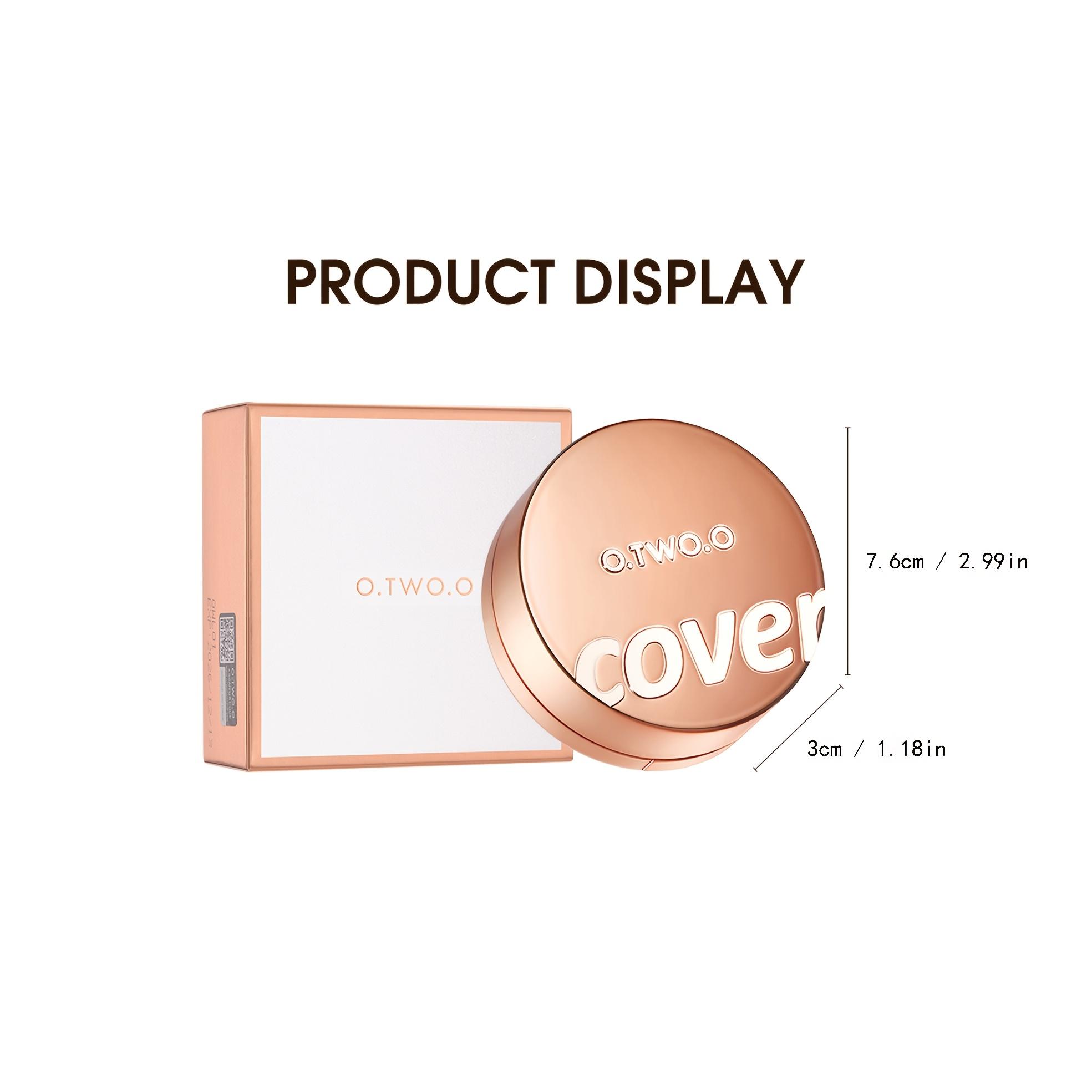 Cushion Foundation, 24-hour Two-in-one, Long-lasting, Oil-controlling, Matte, Soft-focus, Concealing, Makeup Powder Foundation, An Essential for Daily Use. Otwoo