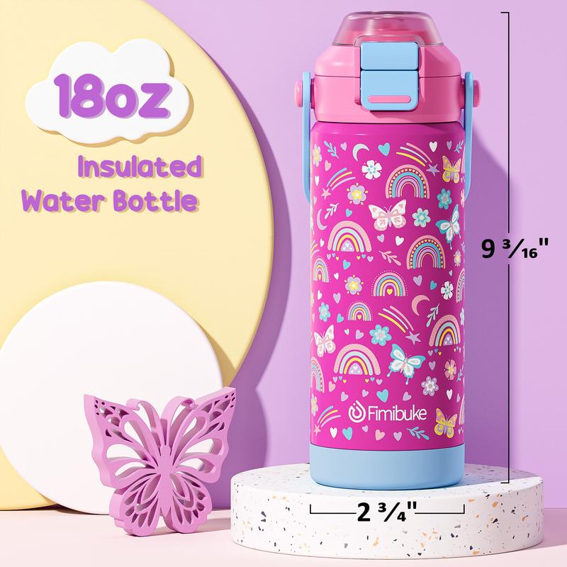 Product Introduction of Fimibuke Insulated Water Bottle with Pop-Open Straw & Spout Lid, 2-in-1 Leak-Proof Stainless Steel Tumbler, BPA-Free Travel Cup for School, Office, Outdoors – 2-Pack dealsforyoudays 27