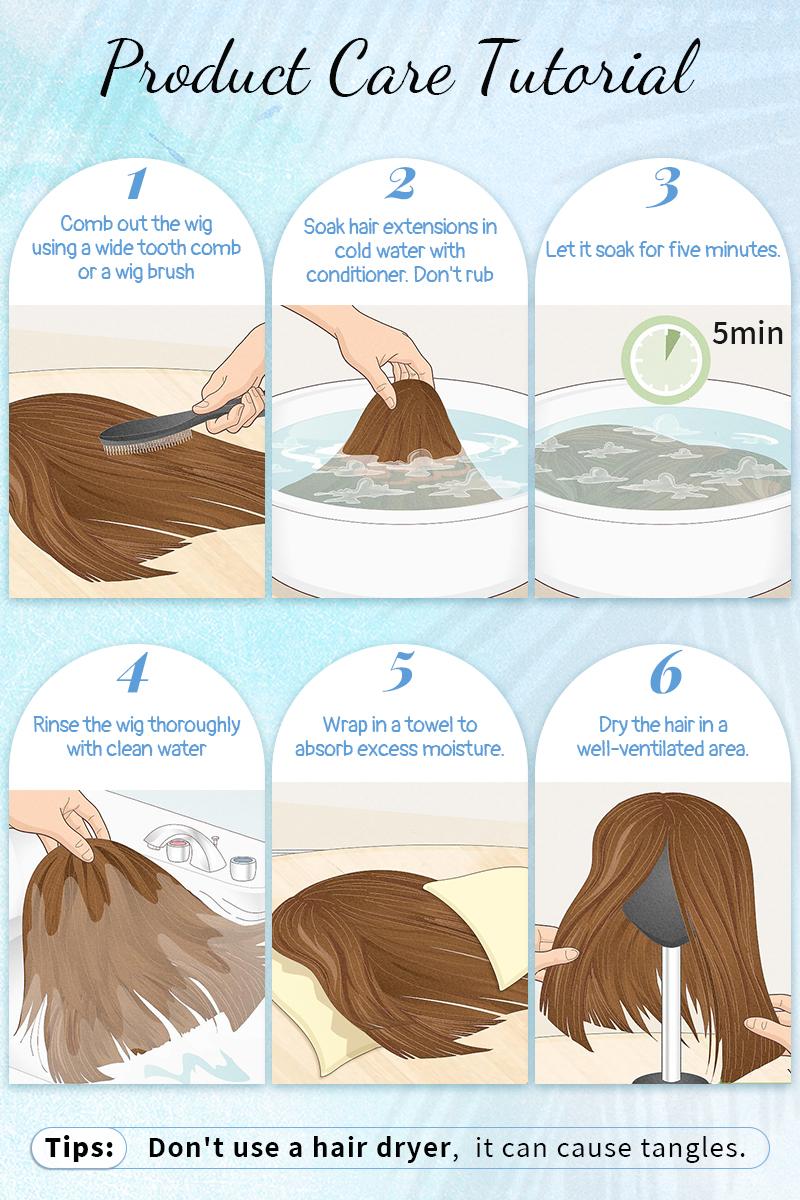 [ KooKaStyle ]Clip in Long Wavy Synthetic Hair Extension 20 Inch 4PCS Balayage Dark Brown to Chestnut Hairpieces Fiber Thick Double Weft Hair Extension for Women