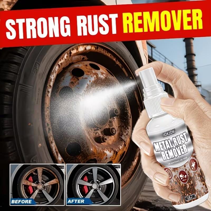 Heavy-Duty Rust Inhibitor, Quick-Action Metal Polish and Rust Converter, Ideal for Car Wheel HUB Rust Removal, Tire and Wheel Care, Jokjok Brand