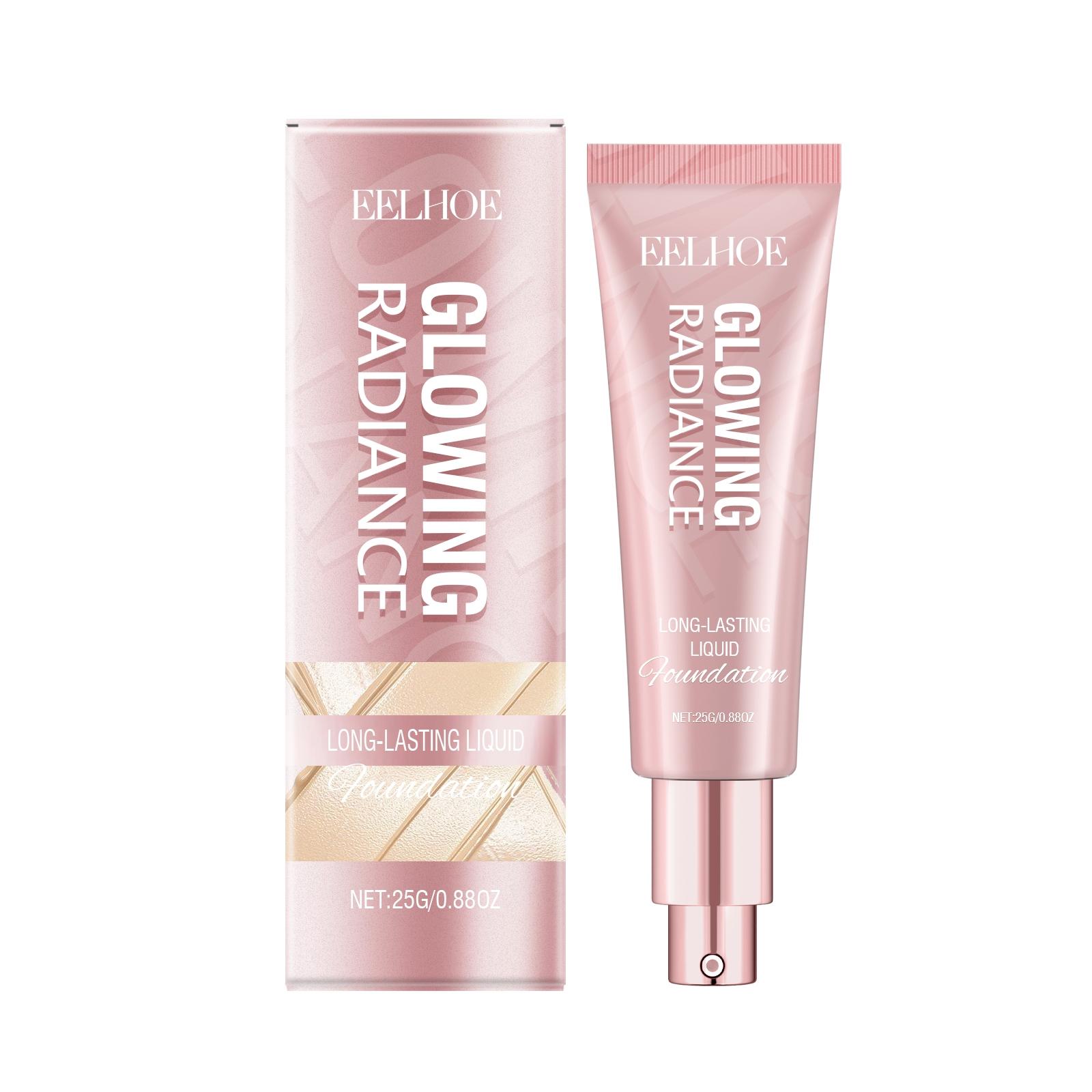 EELHOE Lightweight Long-Lasting Foundation Coverage, Non-Fading, Moisturizing & Refreshing