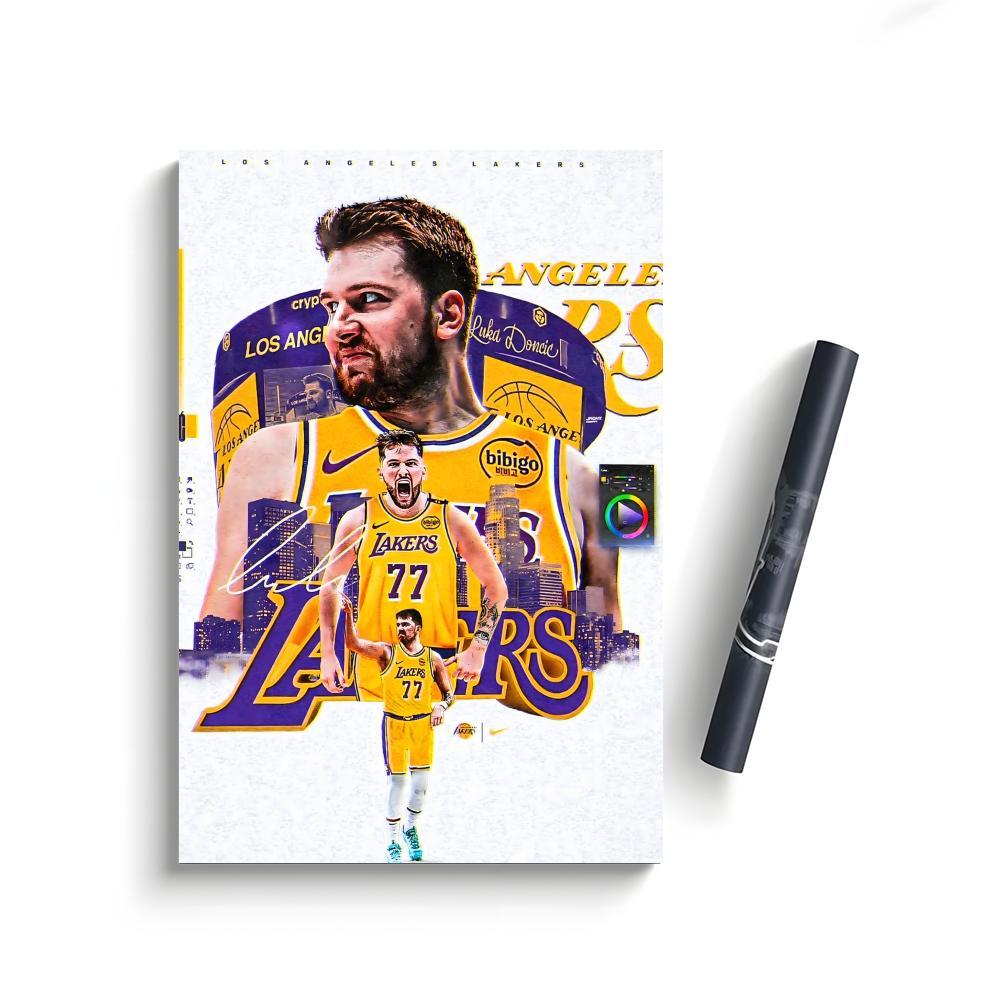 Luka Doncic Poster Bedroom Home Decor Art Poster Perfect Gift for Family and Friends