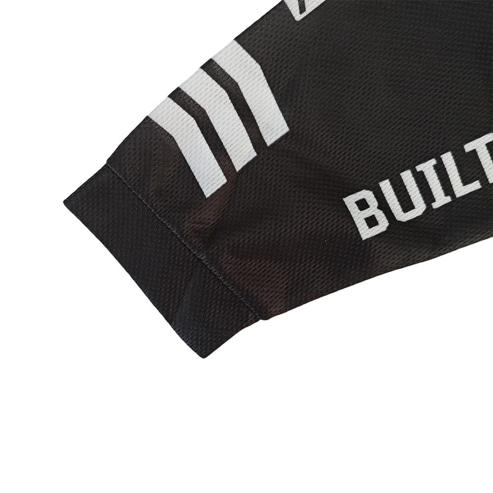 Men's Mountain Bike Long Sleeve Cycling Jersey Sun Protection Breathable Quick-Dry Printed MTB Riding Set Motorcycle Off-Road Rider Sport Top Athletic Activewear Cycling Racing Jersey Comfortable Elastic Lightweight Sports Jersey, Sports Apparel