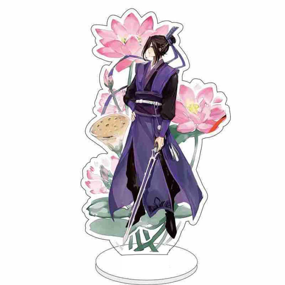15CM Hot Anime Acrylic Stand Model MO DAO ZU SHI Cartoon Figures Wei Wu Xian And Lan Wang Ji Su She Collection Gifts