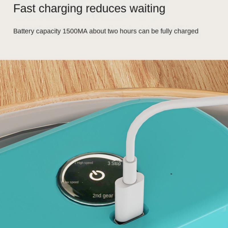 Fruit Vegetable Washing Machine, Multi-Functional Automatic Drain Basket, Home Spin Dryer, Hand-Free Vegetable Washing Basket, Kitchen Utensils