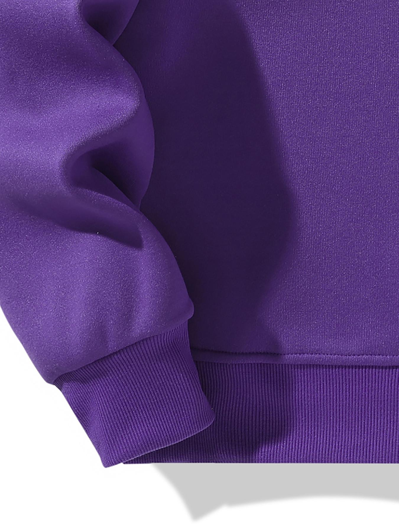 Unisex Solid Zip Up Hoodie & Drawstring Waist Sweatpants Two-Piece Set, Streetwear Tracksuit Set, Casual Long Sleeve Hooded Sweatshirt & Jogger Pants for Daily Wear, Men's Two-piece Outfits for Fall & Winter