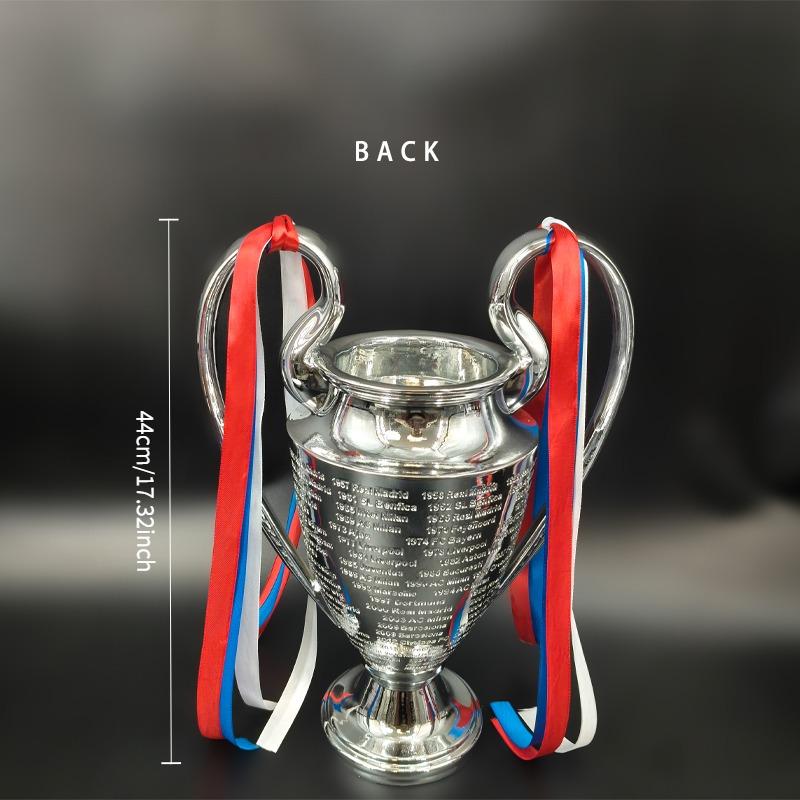 Paris Saint-Germain Uefa Champions League Resin Trophy Cup, Engraved Winners List, Ideal for Soccer Fans & Office Decor