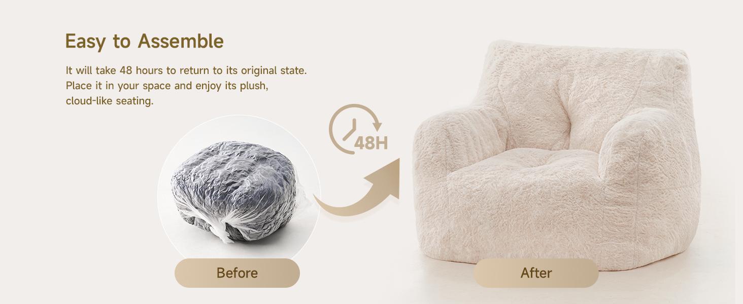 【SPOTLIGHT DAY】ONBRILL Folding Sofa Bed with Pillow, Convertible Sleeper Chair with Back Support, Corduroy Portable Fold Out Chair Bed, Comfy Floor Sofa Lounge for Living Room, Single