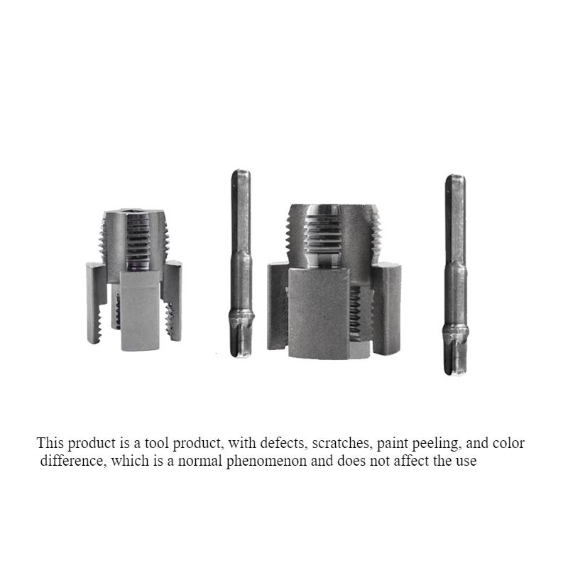 Efficient Pipe Threading Tool Set, Durable Alloy Steel Construction, Precision Internal & External Thread Cutting for PVC Ppr Pipes