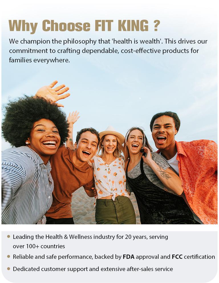 【FIT KING】Foot and Leg Relaxer for Enhanced Circulation and Comfort with Hand-held Controller, Ideal for Relaxation and Daily Comfort  Massage Tool for gift