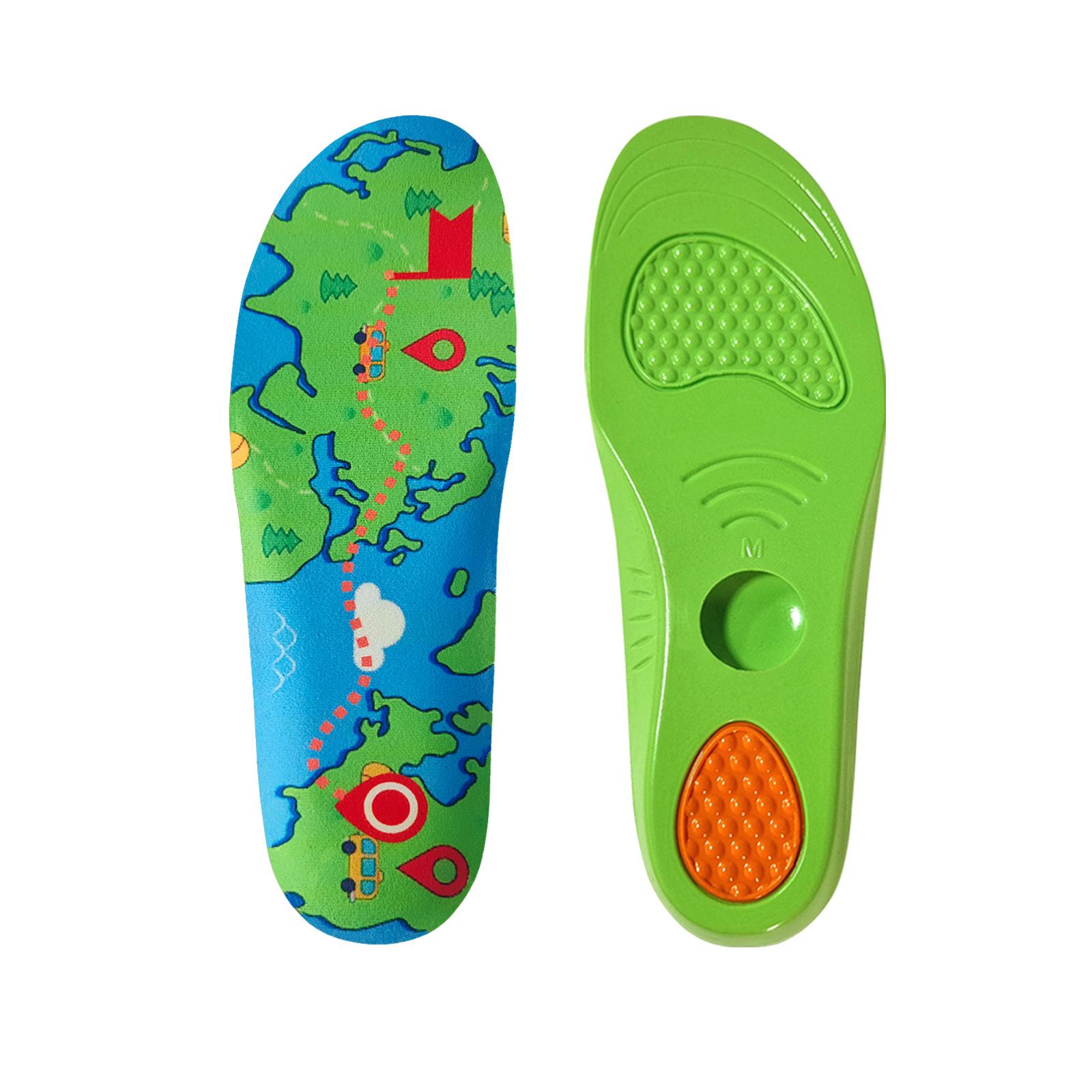 AirTag-Compatible PU Insoles — Anti-Loss Tracking Inserts for Children's Sports Shoes and the Elderly