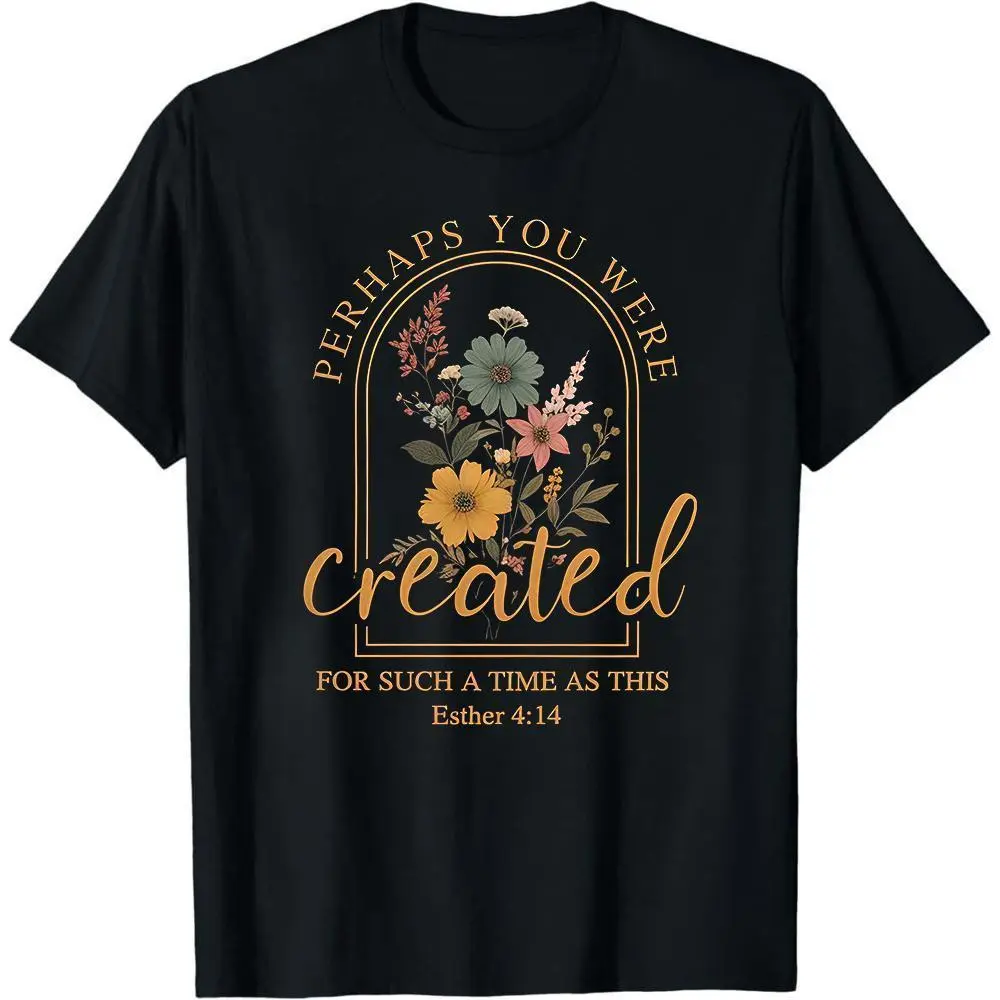 Vintage Christian Shirt, Perhaps You Were Created, Jesus Shirt,Faith Shirt,Bible Verse Shirt,Religious Shirt,Faith Tee,Women Christian Gifts