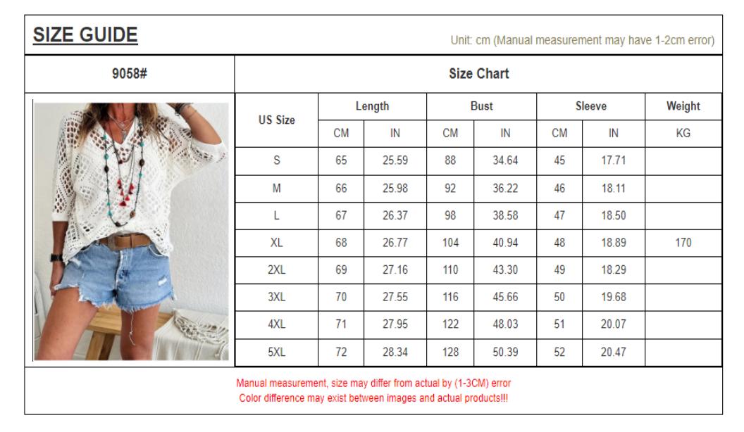 Spring and summer V-neck rhombus hollow bat sleeve women's sweater blouse knitted women's clothing