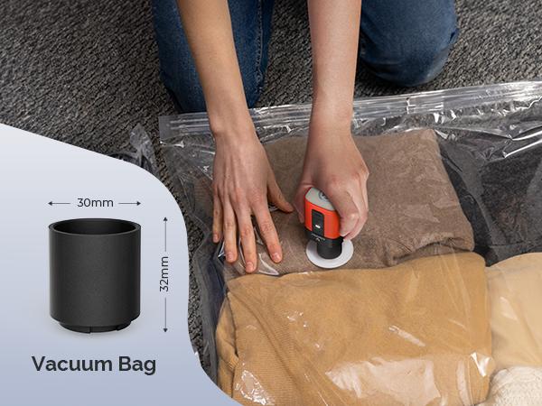 ETENWOLF AIR 3 Air Pump for Inflatables with 2600 mAh Battery & Camping Light, Ultra-Fast and Mini Electric Air Pump, Inflate Deflate for Air Mattress, Pool Floats, Vacuum Storage Bags SpringStatements