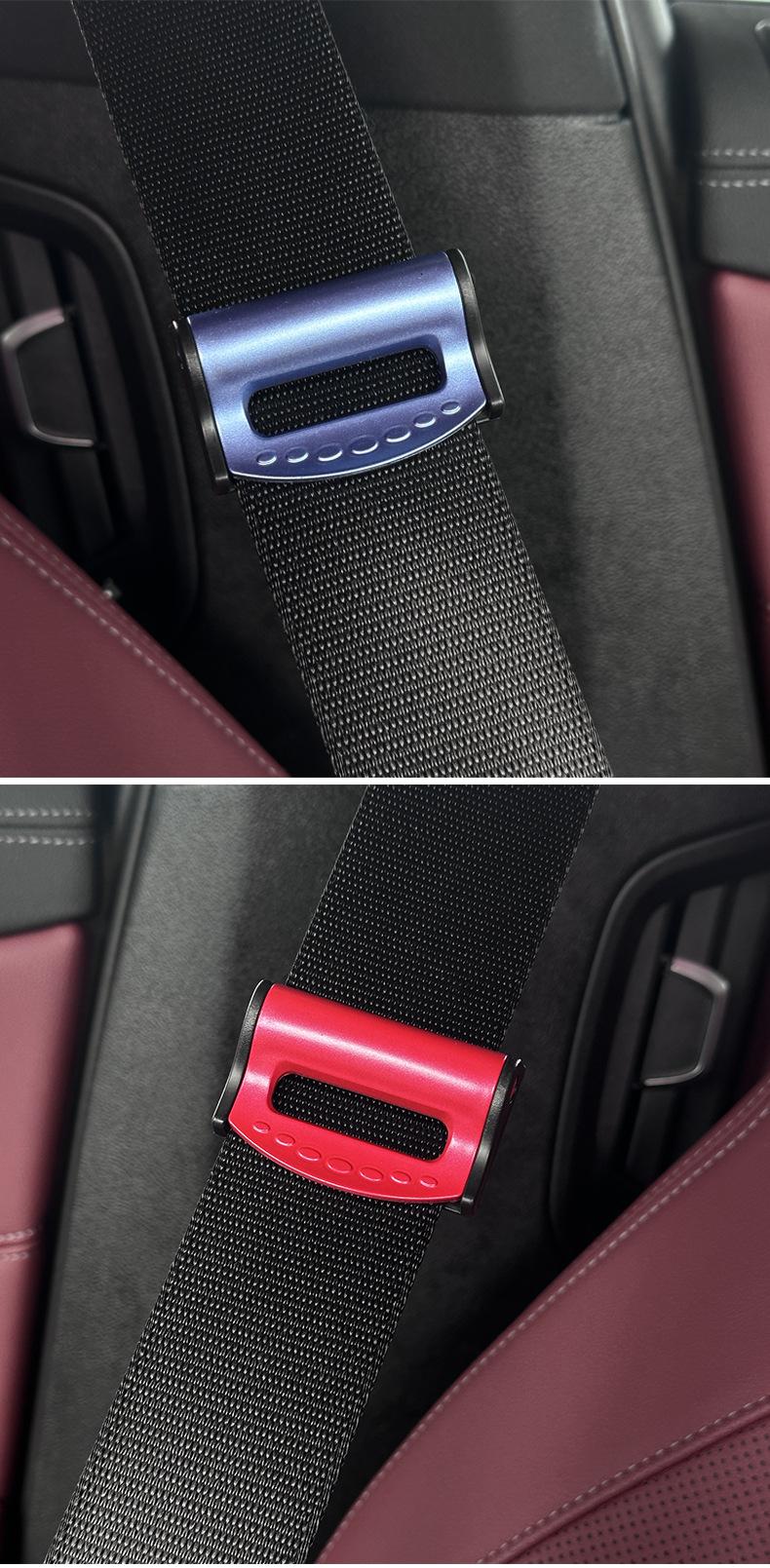 Car Seat Belt Adjuster for Pregnant Women, Practical Safety Belt Holder, Adjustable Tightening Device to Prevent Choking