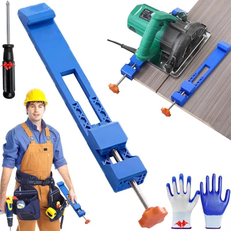 Adjustable Cutting Machine Base Guide, Electric Circular Saw Milling Positioning Clamp, Precision Wood Cutting Guide, Woodworking Tools, Specially Designed for Precision Cutting and Milling Tasks