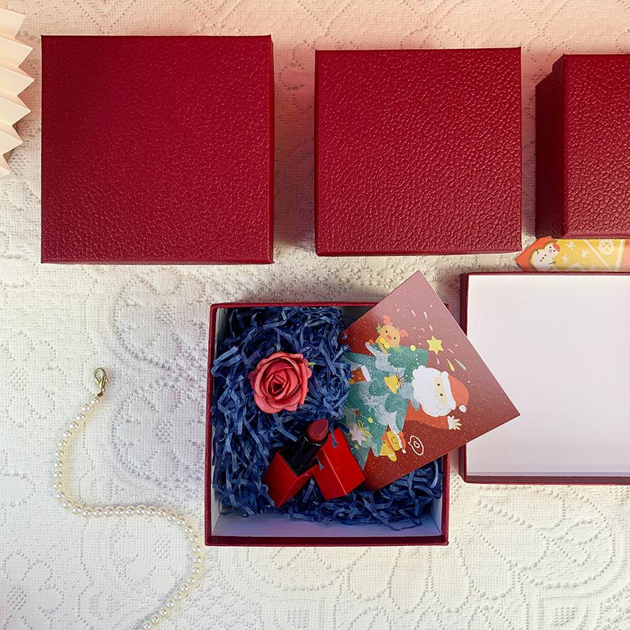 4pcs Square Special Paper Gift Box Set, Nested Packaging Boxes, Home Decor Storage, Valentine's Day, Birthday, Mother's Day, Graduation Gifts