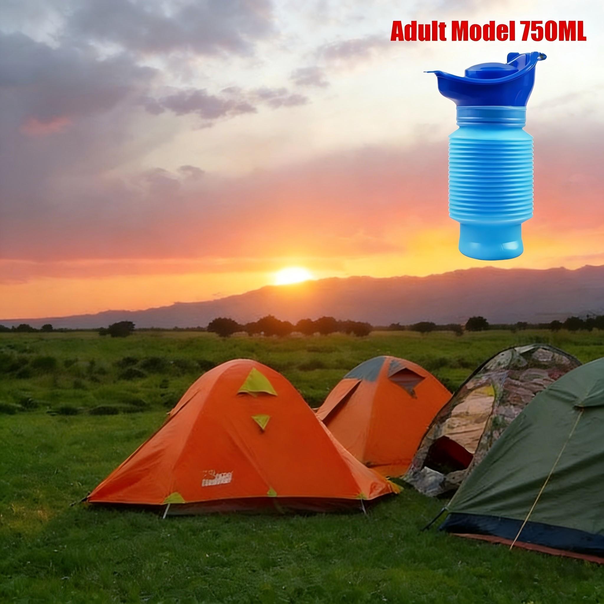 Portable Urinal Set for Cars, Outdoor Standing Urine Bucket, Emergency Travel Reusable Camping Toilet, Leak-Proof Design