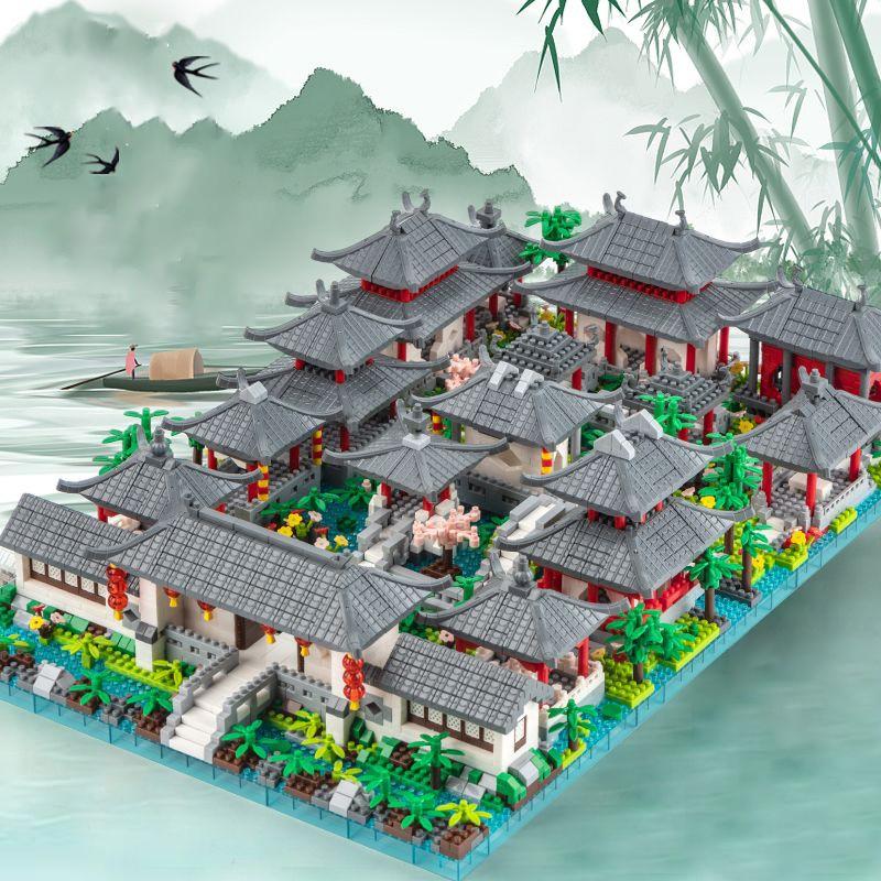 2600pcs Eiffel Tower Mini Building Blocks Set, High Difficulty Puzzle Toy, Perfect Gift for Halloween, Christmas, Birthday