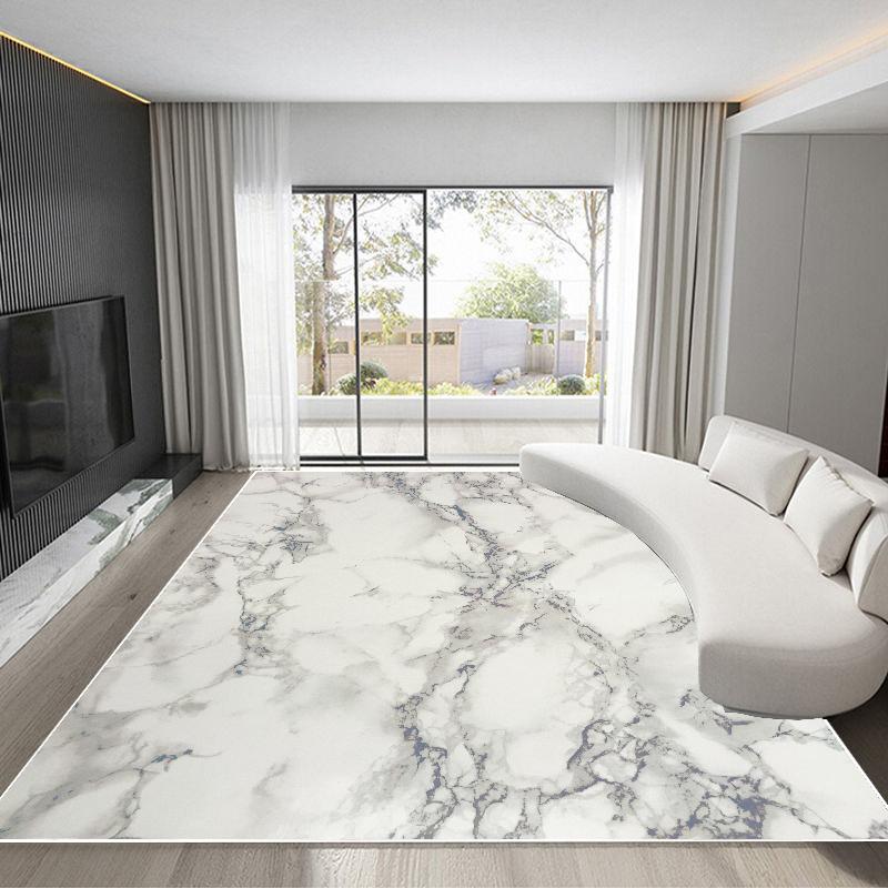 Luxury White Gold Marble Flannel Area Rug - Realistic Golden Vein Print Soft Mat for Living Room, Non-Slip Modern Home Decor #GoldMarbleRug #LuxuryWhiteMat #ModernHomeDecor #MarbleTextureCarpet #NonSlipFlannelRug
