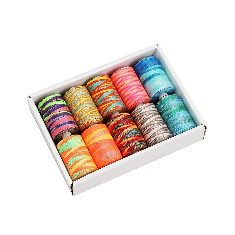 Sewing Thread Polyester Threads for Sewing Needlework Quilting Overlock Embroidery Hand Repair Thread Sewn Embroidery 1000yard
