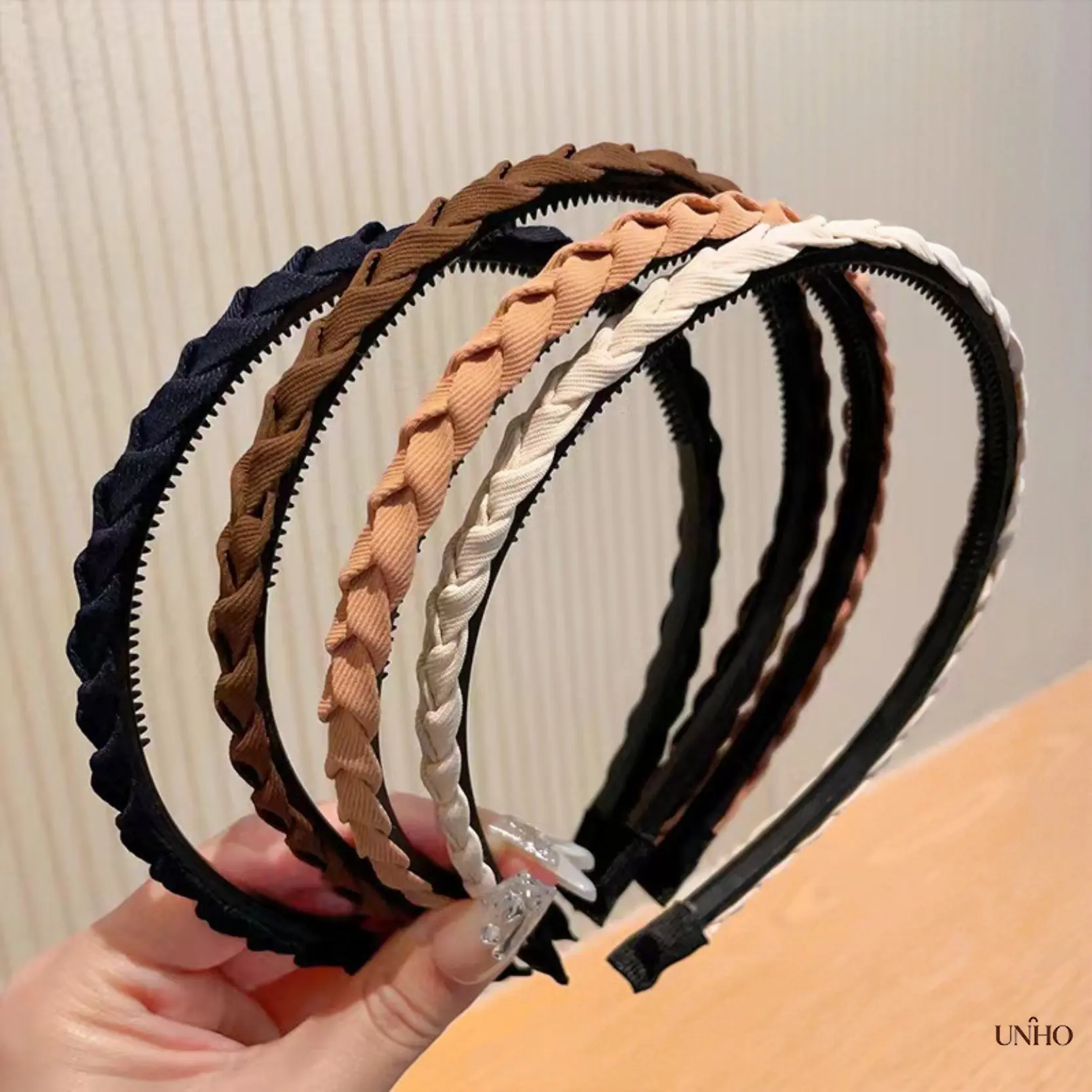Simple Twisted High Skull‑Top Headband For Women, Non‑Slip Tooth‑Design Hair‑Pressing Headdress, Comfortable High‑End Versatile Hair Accessory For Daily Going‑Out, Dating & Casual Hairstyling