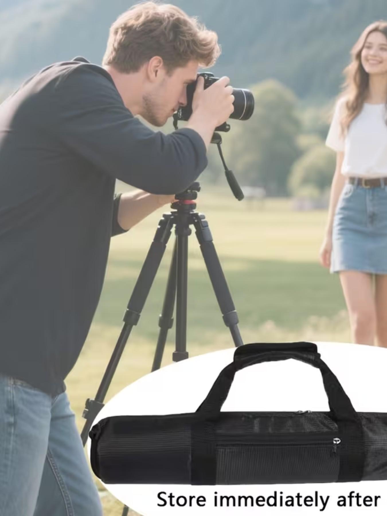 Shoulder Strap Tripod Case, Ideal for Light Stands, Boom Arms, Monopods, Umbrellas, Photography Studio Accessories, Durable & Versatile Design