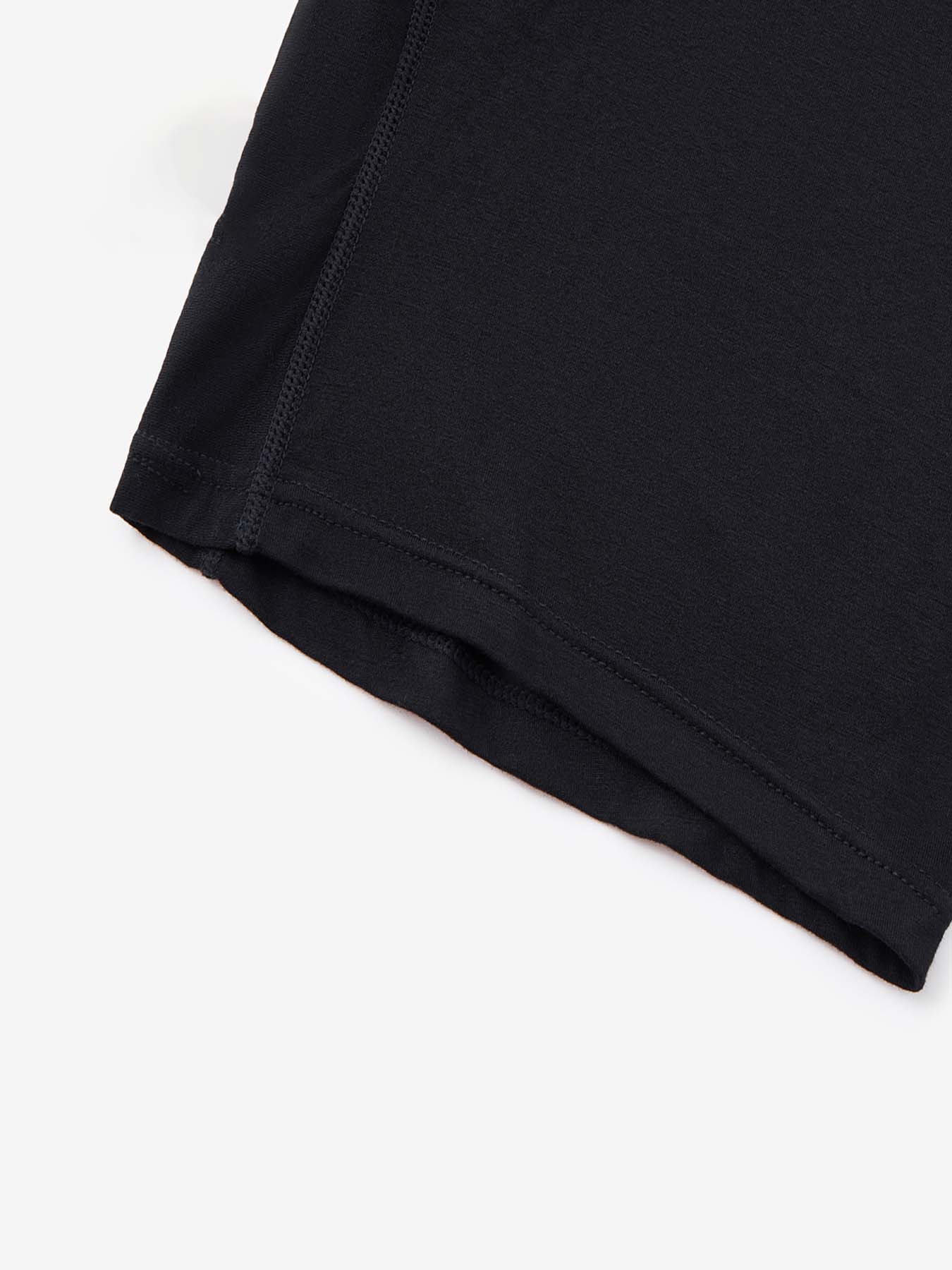 10PCS All Black Men's underwear Bamboo Fibr underwear for men Soft Touch Stretch Long pants Boxer Shorts man Breathable Cool Men's panties