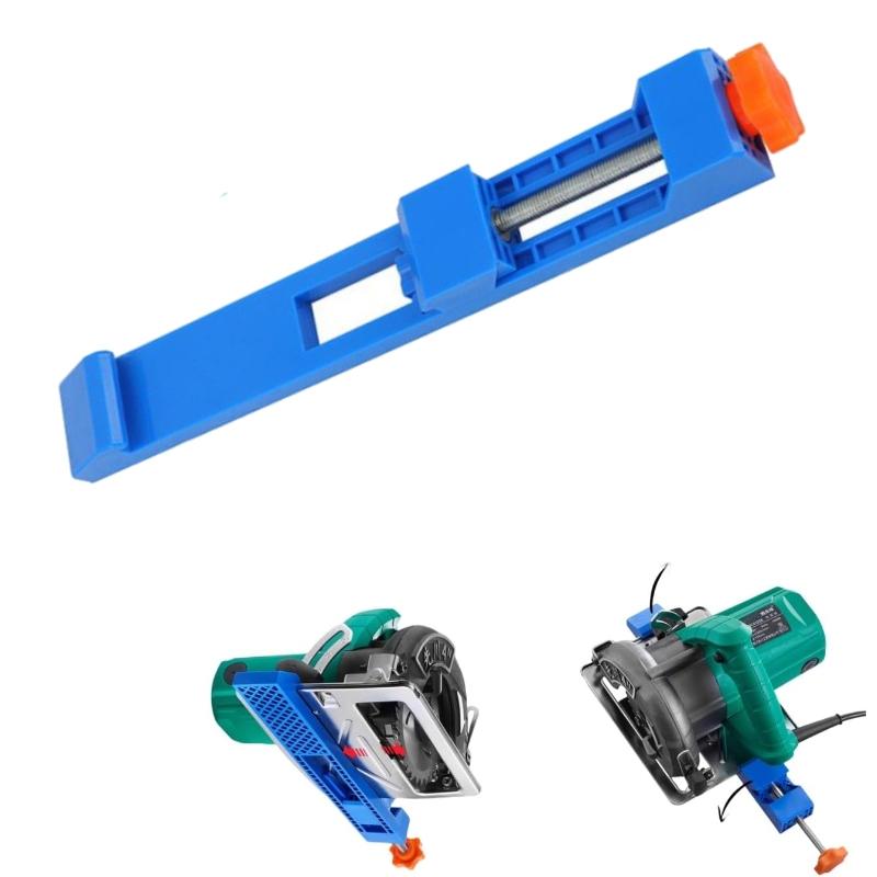 Blue Cutting Machine Base Adjustable Circular Saw Guide Rail, Precision Cutting and Milling Track for Accurate Cuts Hardware