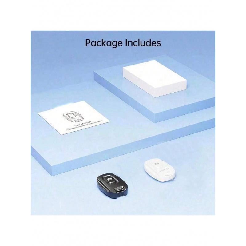 Camera Remote Tter One And Android Smartpones Wires Pone Remote Control Selfie Button Potos And Deos (Bluetoot 5.2) Wrist Strap Included Black W54 Portable Wireless