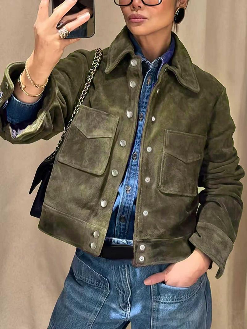 New Fall Winter Fashion Jacket Coat, Loose Fit, Street Style Women's Outerwear, Trendy Casual Wear, Comfortable and Stylish