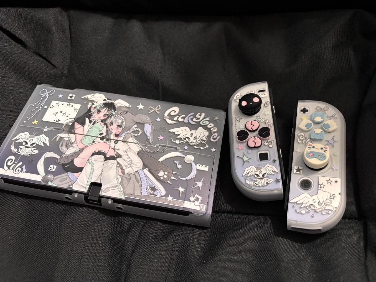 Anime Switch Case for Girl OLED Hard Case for Nintendo Switch2/NS/lite Console Controller Joy-Con Can Be Inserted Into The Dock