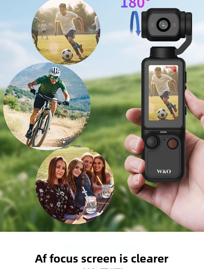 New Q7 HD Action Camera Outdoor Anti-Shake Handheld Portable Recording Vlog Travel Camera