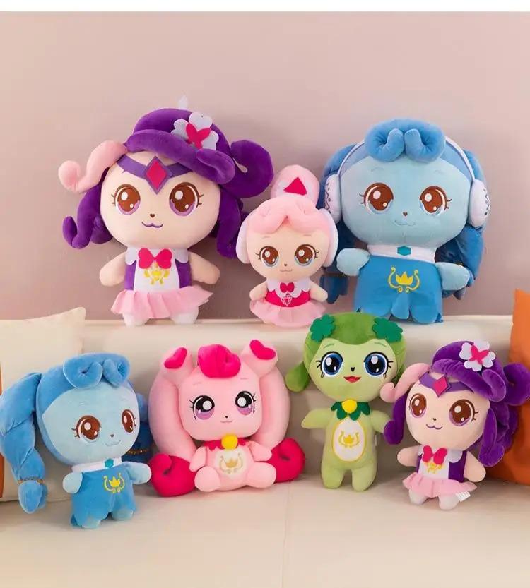 Hot New Catch Teenieping Anime Stuffed Toys Figures Zheng Zheng Moko Lemei Kawaii Plushies Figures Room Customized Gift Toys