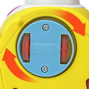 HOLA Multifunction Crawling Duck Musical Toys, Interactive Tummy Time Baby Toy with Music Lights and Motor Activities one Year Old Toys, Infant Toddler Toys Festival Stockingstuffers for Babies Light Music