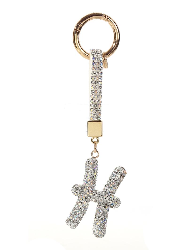 12 Zodiac Silver Color Pendant Keychain, Fashionable Valentine's Day Bag Accessory, Unique Design for Daily Use, Perfect Gift for Women and Girls