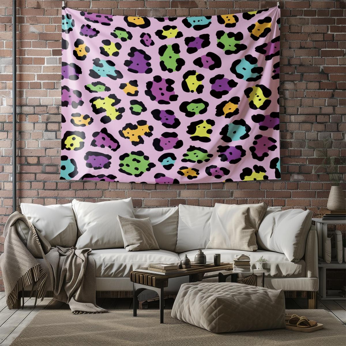 Leopard Print Tapestry, Multiple Styles, Soft Lightweight Durable, Wall Hanging Decor for Bedroom Living Room, Suitable for All People, Ideal Gift Choice