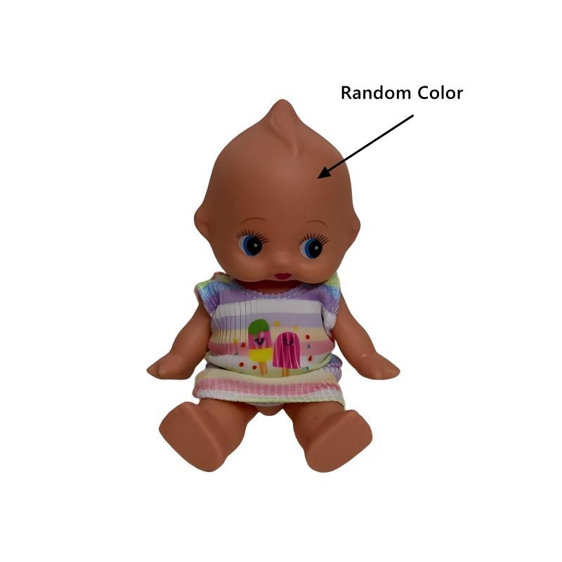 6-Inch PVC Rubber Stuffed Doll, Realistic Replica Toy Figure, Collectible Character Model, Ideal Gift for Enthusiasts