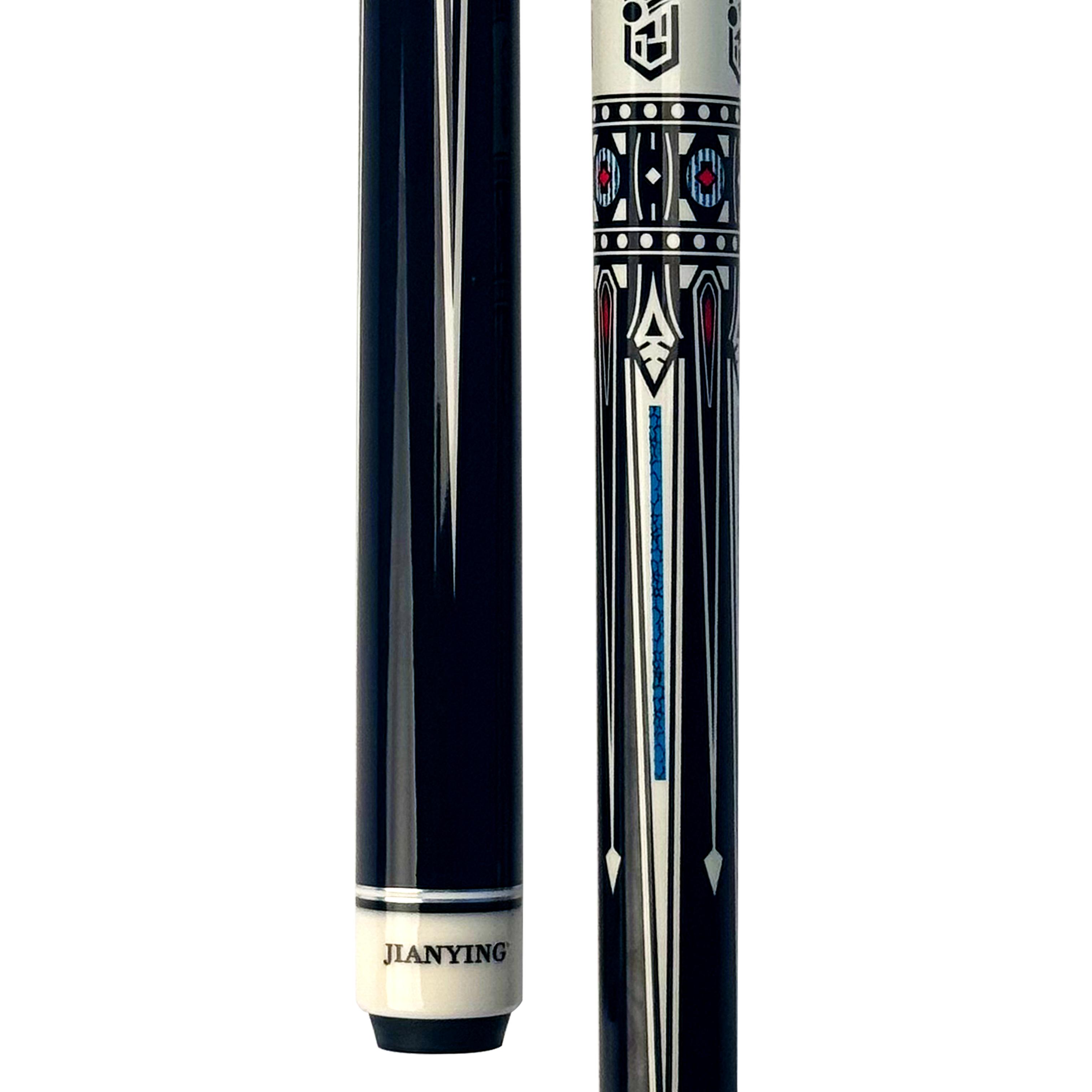 Premium  Billiards Cue Set With Leather Case, 1/2 Split, 12.5mm Tip, 18-20oz Weight, 58 inches Length, Perfect for Professional and Recreational Player.