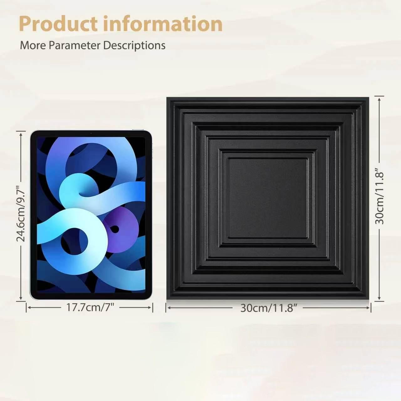 12/20/30 Pack 3D Wall Panels for Interior Wall Decor, Modern Diamond Textured Accent Wall Paneling, Gaming Living Room Decoration