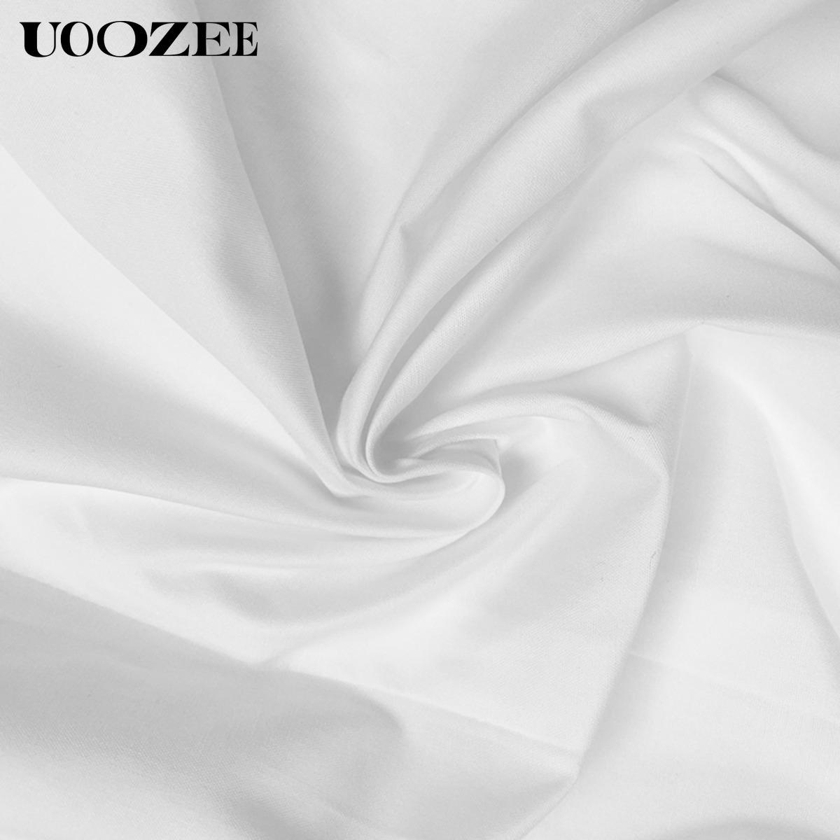 UOOZE Women's long-sleeved Slim Fit button-down solid color lapel shirt top, 100% cotton, embellished with gold buttons, suitable for multiple occasions all seasons blouses (One Size Up Recommended for C - Cup and Above) Casual cute fall outfits SpringSta