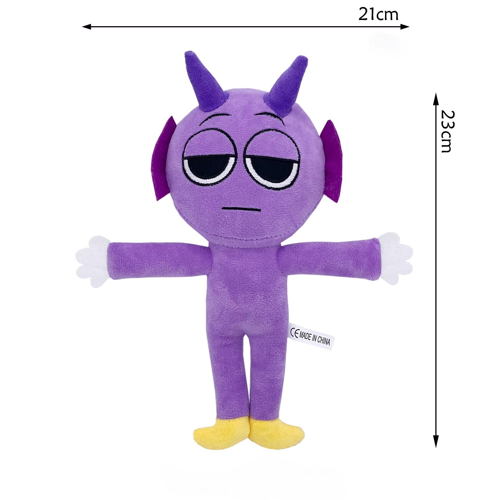 53 Styles Sprunki Plush Toys, Sprunki Game Stuffed Doll Pillow, Cute Cartoon Game Character Plushie, Soft PP Cotton Stuffed Animal, Kids Birthday Christmas Gifts, Home Decor Collectible Toy