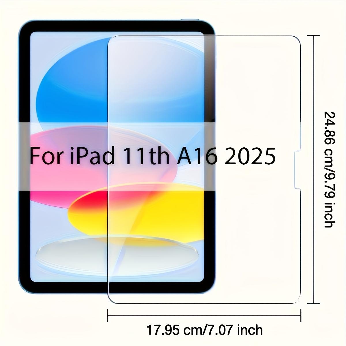 1 piece dust-free installation screen protector suitable for the 10th generation iPad 10.9inch (2022), equipped with automatic installation tool (alignment kit). Compatible with Face ID and Apple Pencil, made with ultra-durable tempered glass.